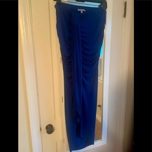 Royal blue maxi skirt